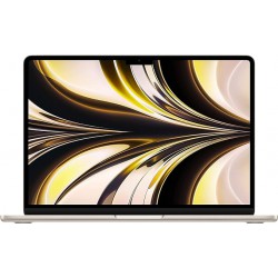 Apple MacBook Air 2022 M2 Chip 8-core 256GB SSD 8GB 13.6" (2560x1664) Liquid Retina Display MacOS Monterey 12 STARLIGHT Backlit