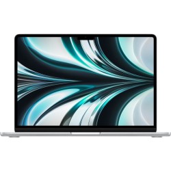 Apple MacBook Air 2022 M2 Chip 8-core 256GB SSD 8GB 13.6" (2560x1664) Liquid Retina Display MacOS Monterey 12 SILVER Backlit Ke