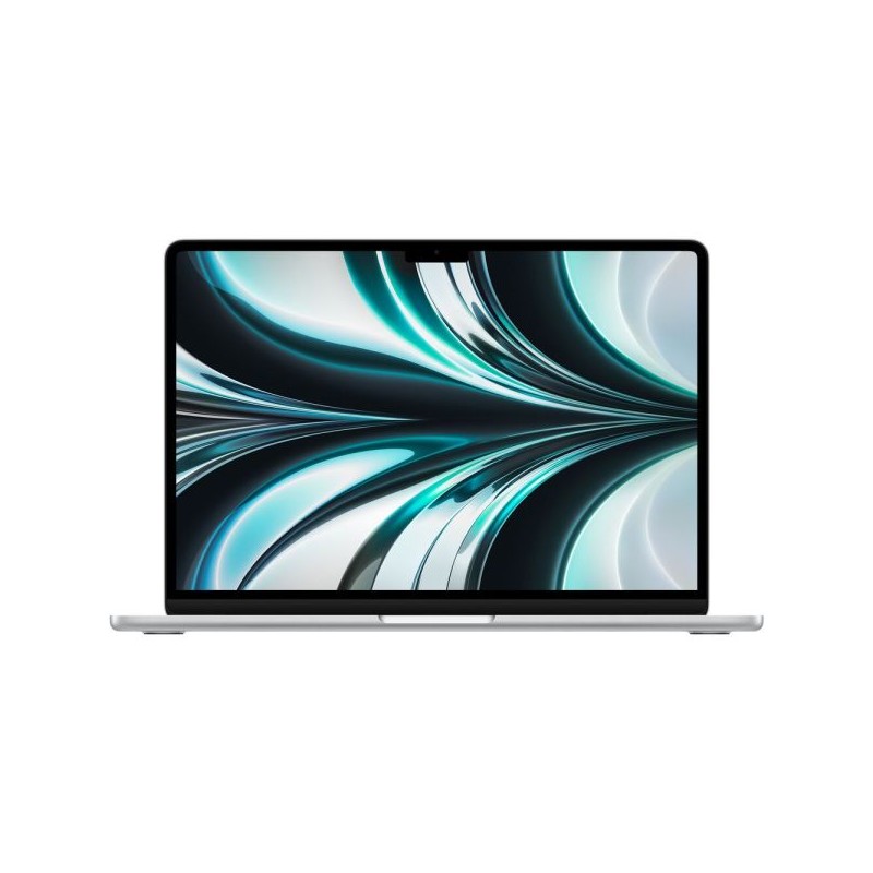 Apple MacBook Air 2022 M2 Chip 8-core 256GB SSD 8GB 13.6" (2560x1664) Liquid Retina Display MacOS Monterey 12 SILVER Backlit Ke