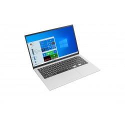 LG Gram Core™ i7-1165G7 1TB SSD 16GB 15.6" (1920x1080) WIN10 Pro QUARTZ SILVER Backlit Keyboard FP Reader MIL-STD 810G .69" thi