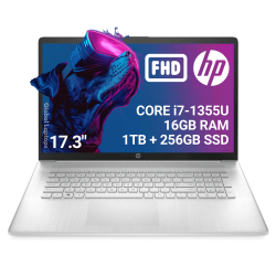 HP 17-CN97 Core i7-1355U 16gb RAM  1TB + 256 SSD FHD Refurbished