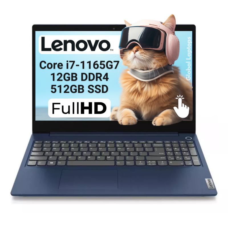 Lenovo 15-82FG Core i7-11a 12GB 512 SSD FHD TOUCH REACONDICIONADA