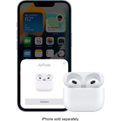 Apple AirPods (3rd generation) with Lightning Charging Case - White