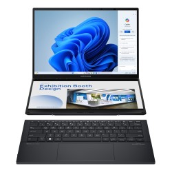 Asus ZenBook DUO UX8406MA-DS76T Core™ Ultra 7 155H 1TB SSD 16GB DUALl 14" WUXGA (1920x1200) TOUCHSCREENS OLED WIN11 IR Webcam I