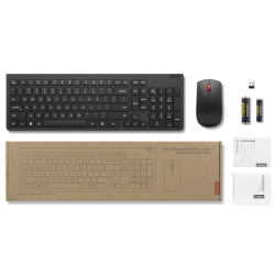 Lenovo Essential Wireless Combo Keyboard & Mouse Gen2 BLACK