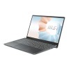 MSI MODERN 14 ULTRA THIN Core™ i5-1155G7 512GB SSD 8GB 14" (1920x1080) WIN11 CARBON GRAY Backlit Keyboard