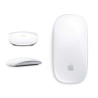 Apple Magic Mouse (Wireless, Rechargable) - White Multi-Touch Surface - WHITE