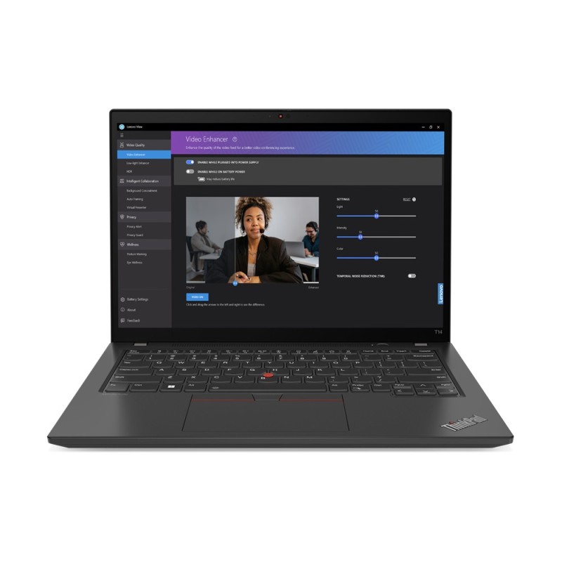 Lenovo ThinkPad T14 Gen 4 Core™ i5-1345U 512GB SSD 16GB 14" (1920x1200) TOUCHSCREEN WIN11 Pro THUNDER BLACK Backlit Keyboard FP