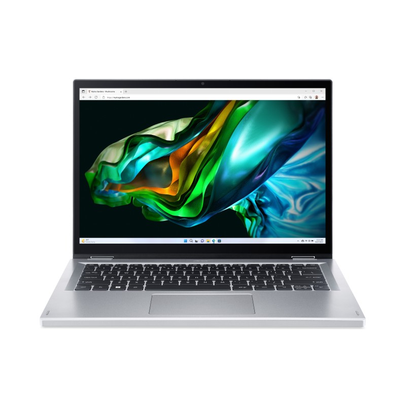 Acer 3 SPIN A3SP14-31PT-38YA 2-IN-1 Core™ i3-N305 256GB SSD 8GB 14" (1920x1200) TOUCHSCREEN WIN11 S PURE SILVER