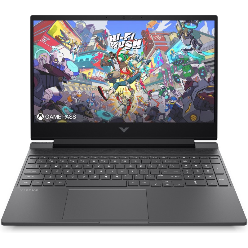 HP VICTUS 15-FB2063 GAMING AMD Ryzen™ 5 7535HS 512GB SSD 8GB 15.6" (1920x1080) WIN11 Radeon™ RX 6550M 4096MB MICA SILVER Backli