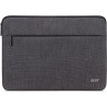 Acer Funda protectora para laptop | Notebook de hasta 15.6 pulgadas | Bolsillo exterior con cremallera |Color Gris