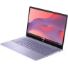 HP Chromebook 14A-NF0203 Intel® N100 128GB USF 4GB 14" (1366x768) TOUCHSCREEN CHROME LILAC LAVENDAR Backlit Keyboard