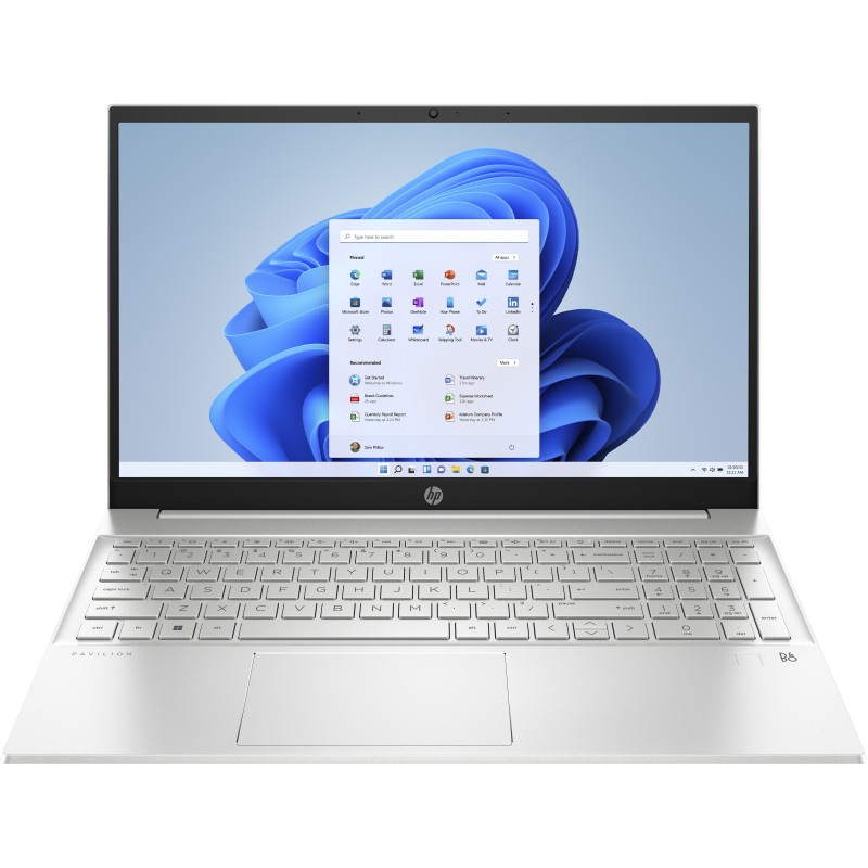 HP Pavilion 15-EG2015 Core™ i5 1235U 256GB SSD 8GB 15.6" (1920x1280) WIN11 NATURAL SILVER Backlit Keyboard