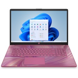 HP 17-CN3109 Intel® N200 128GB SSD 4GB 17.3" (1600x900) TOUCHSCREEN WIN11 PALE ROSE GOLD Office 365